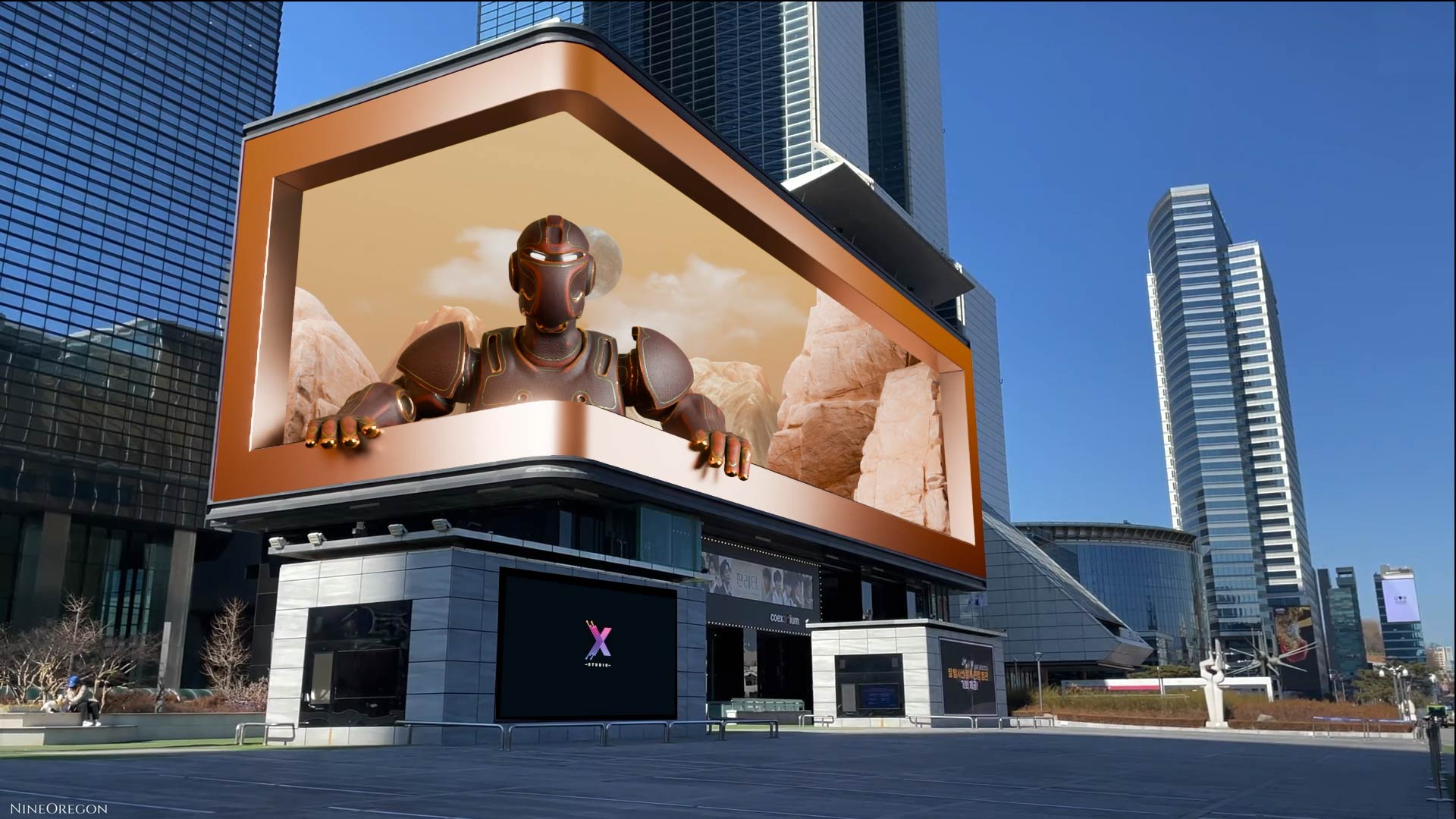 Anamorphic Bill Board project